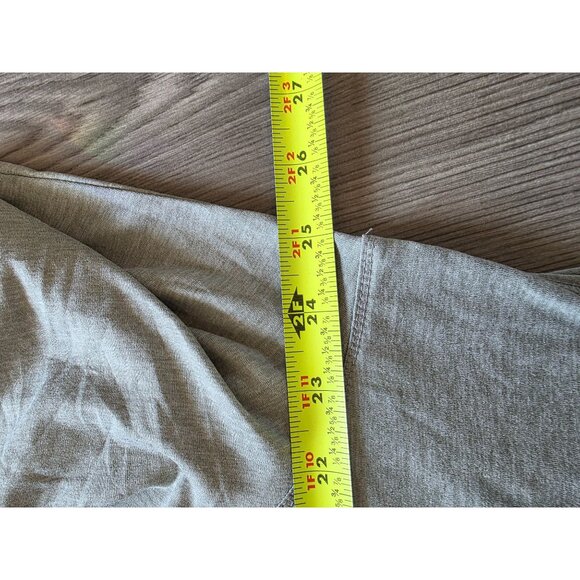 Yogalicious Womens Light Gray Long Sleeve Top 2X 5 - Picture 6 of 6